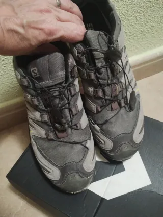 Zapatillas Salomon XA Pro Montaña Hombre Gris/Amar