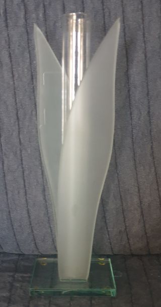 Vaso Silea Foglia Doppia