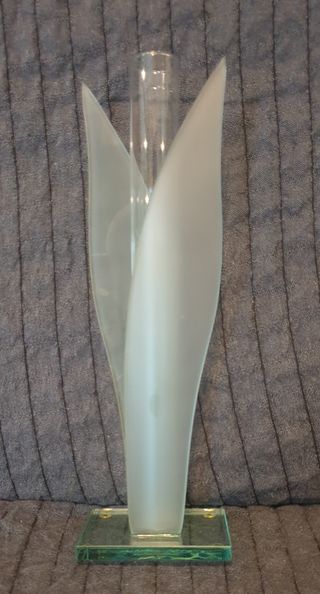 Vaso Silea Foglia Doppia