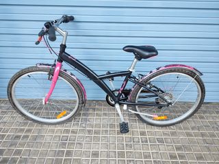 Bicicleta B'Twin Nature 24 Pulgadas 6 Velocidad