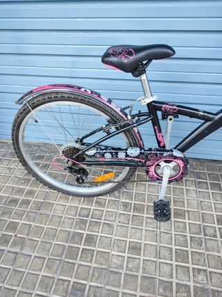Bicicleta B'Twin Nature 24 Pulgadas 6 Velocidad