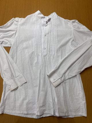 Camisa fallera blanca talla 16