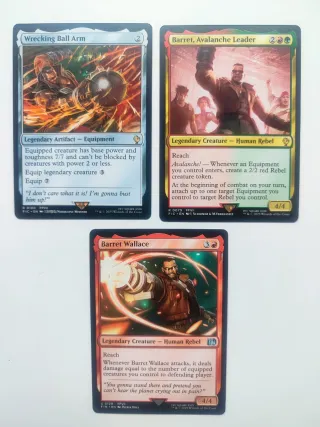Cartas Magic The Gathering Final Fantasy Barret