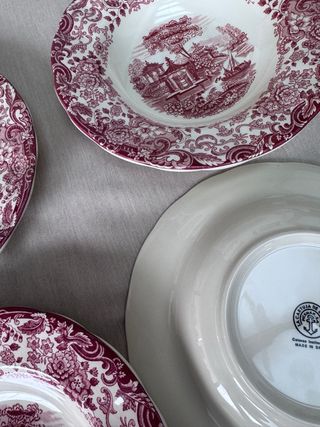 4 Platos Hondos La Cartuja Modelo 202