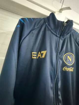Tuta EA7 Napoli Blu
