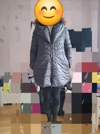 Piumino donna carta da zucchero taglia XL