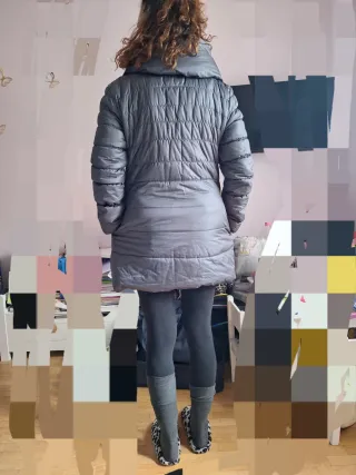 Piumino donna carta da zucchero taglia XL