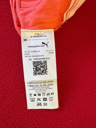 Sujetador deportivo Puma naranja Talla S