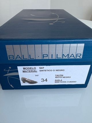 Zapatos de baile negros para niña