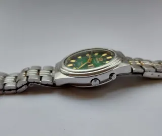 Reloj Orient Crystal Automático Tristar Verde