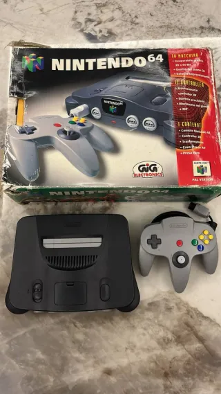Nintendo 64 Console + Controller