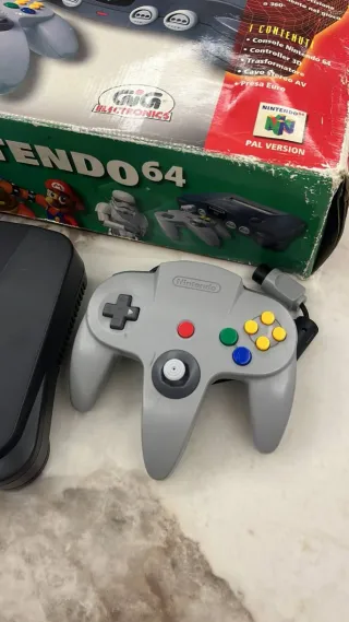 Nintendo 64 Console + Controller