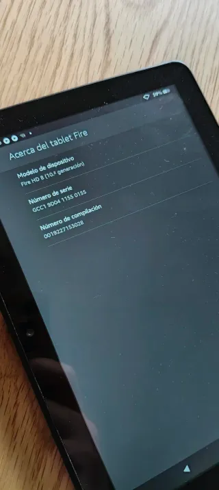Tablet Amazon Fire Negra