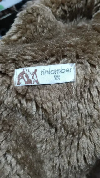 Abrigo Tinlamber ante con pelo