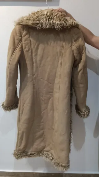 Abrigo Tinlamber ante con pelo