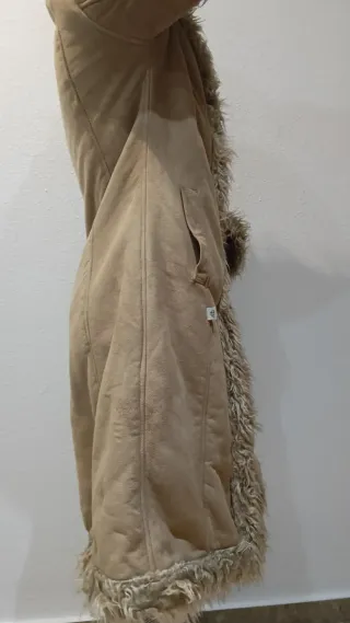 Abrigo Tinlamber ante con pelo