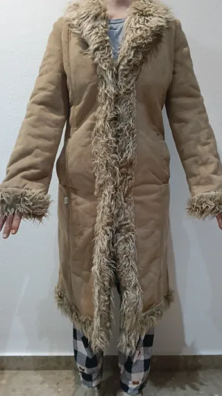 Abrigo Tinlamber ante con pelo