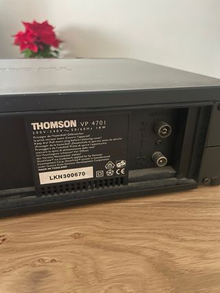 Reproductor VHS Thomson
