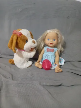 Muñeca Amelia y su perro