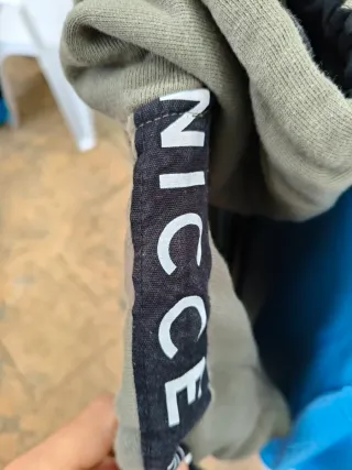 Sudadera Nicce London Verde y Negra