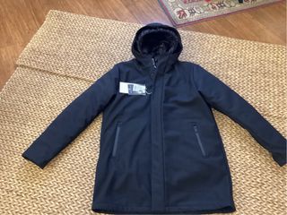 Giubbotto uomo antivento nero