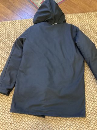 Giubbotto uomo antivento nero