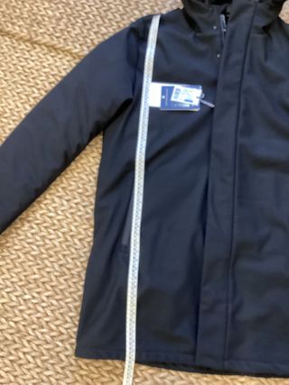 Giubbotto uomo antivento nero