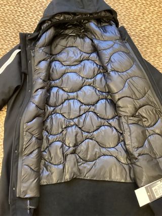 Giubbotto uomo antivento nero