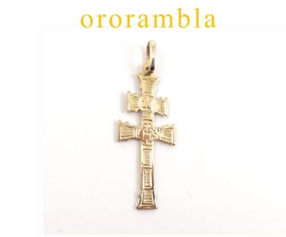 Cruz Caravaca Oro 18k