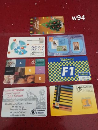 7 Carte Telefoniche Spagna