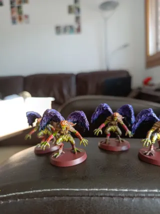 5 Miniaturas Harpía