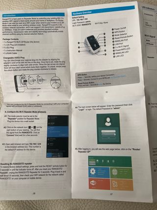 Estensore WiFi RANGEXTD AP/Router