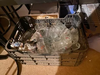 Set di bicchieri e brocche per bar