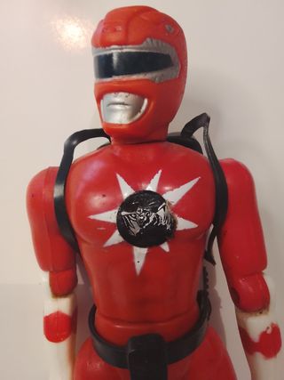 Figura Power Ranger Roja Vintage