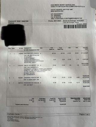 Impresora Multifunción Brother DCP Laser