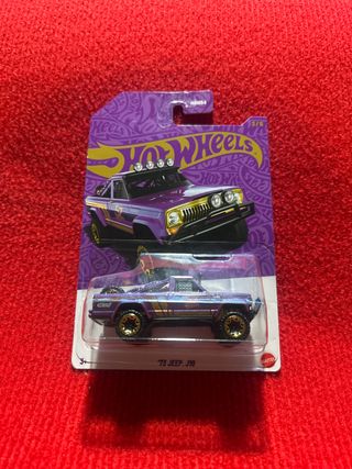 Hot Wheels 73 Jeep J10 Morado