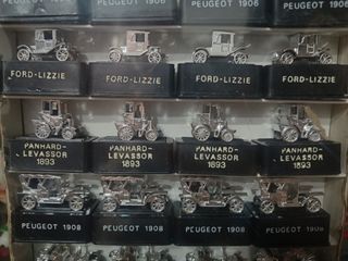 EXPOSITOR COMPLETO SACAPUNTAS COCHES VINTAGE