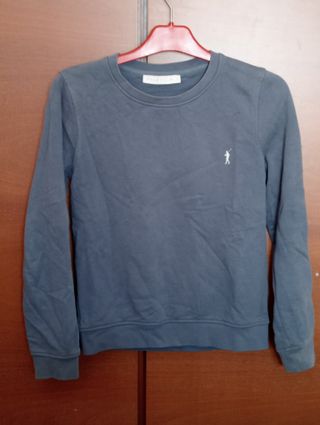Sudadera Polo Club Azul Gris