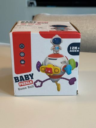 Juguete sensorial cohete 8 en 1 bebé (Montessori)