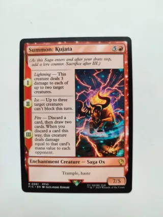 Magic The Gathering Final Fantasy Kujata Carta