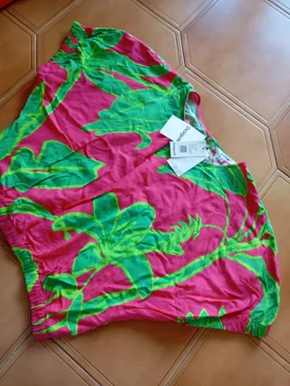 Blusa Desigual Talla L Estampado Floral