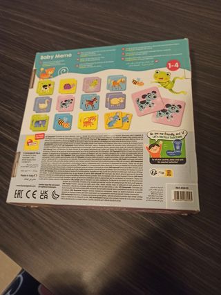 Juego de Cartas Baby Memo Lisciani