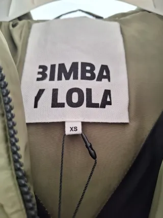 Abrigo Bimba y Lola Verde Oliva Talla XS Nuevo