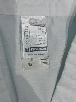 Dobok Taekwondo Blanco