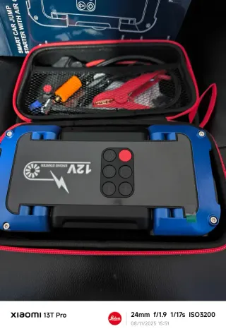 Arrancador Coche 4000A + Compresor Aire 150PSI