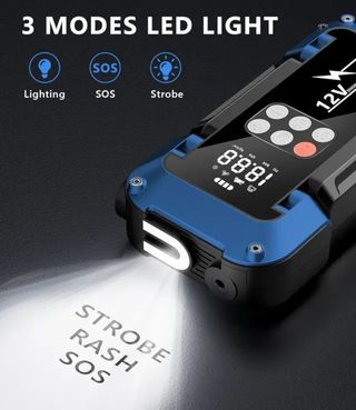 Arrancador Coche 4000A + Compresor Aire 150PSI