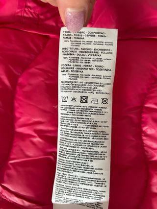 Chaleco Emporio Armani Mujer Rosa