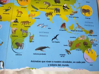 Cuento de Animales: Gira la rueda encuentra dibujo