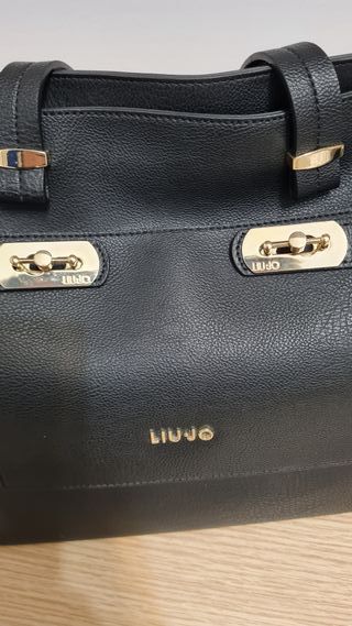 Borsa Liu Jo in pelle nera modello Shopper
