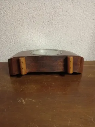 Sveglia d'epoca Cortina in legno